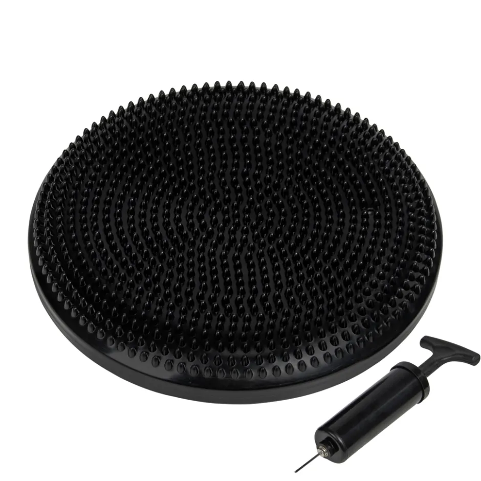 VirtuFit Balanskussen Wiebelkussen Air Stepper padet Pomp< Fitnessmaterialen