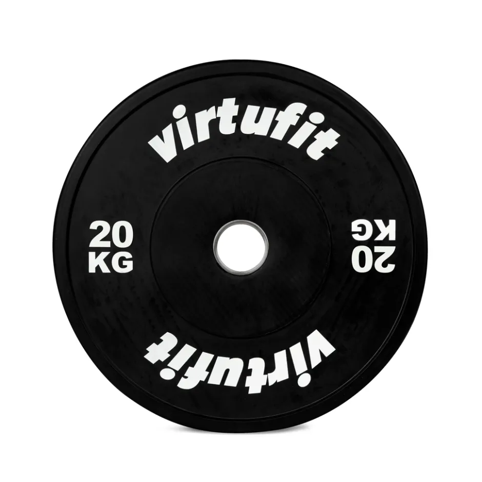 VirtuFit Bumper Plate Olympische Halterschijf van Rubber< Halters En Gewichten