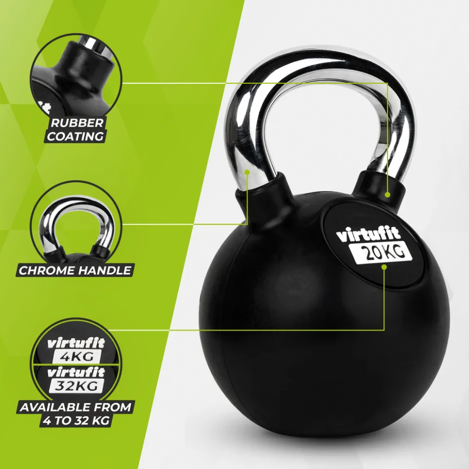 VirtuFit Kettlebell< Halters En Gewichten