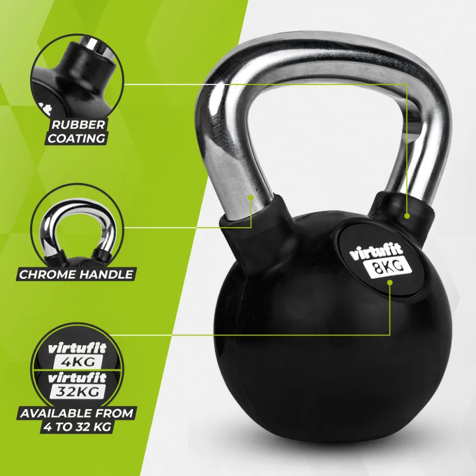 VirtuFit Kettlebell< Halters En Gewichten