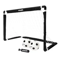 VirtuFit Kinder Voetbaldoelen Set met 2 Ballen en Pomp< Voetbal|Buitenspellen