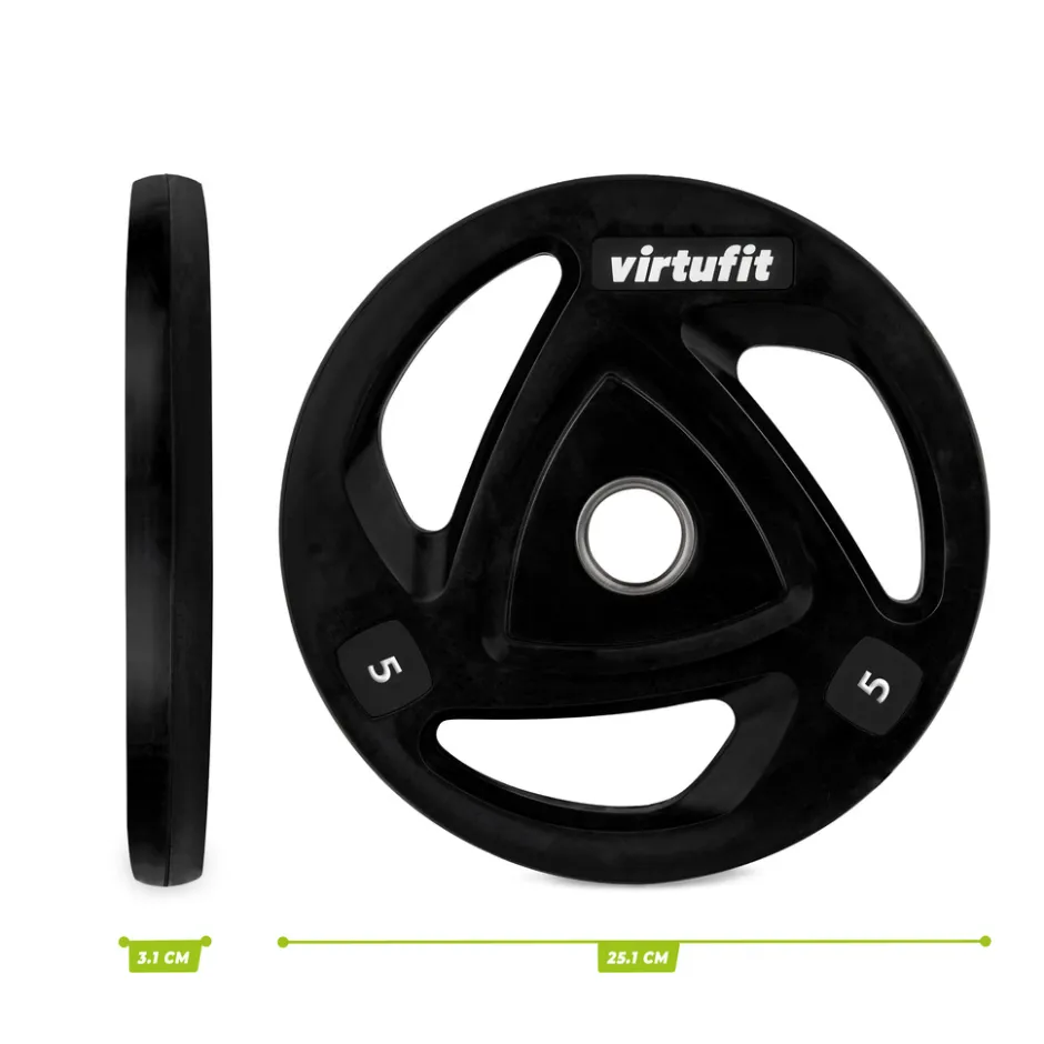 VirtuFit Olympische Rubberen Halterschijf< Halters En Gewichten