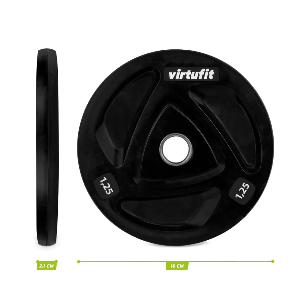 VirtuFit Olympische Rubberen Halterschijf< Halters En Gewichten
