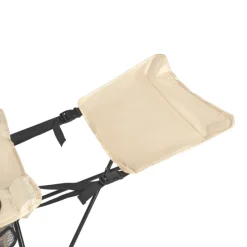 Opvouwbare Camping Stoel met Voetsteun|VirtuFit Hot