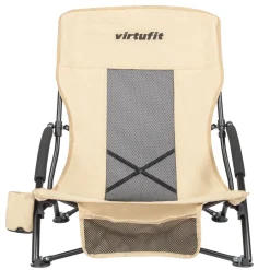 VirtuFit Opvouwbare Strandstoel< Buiten En Vrije Tijd