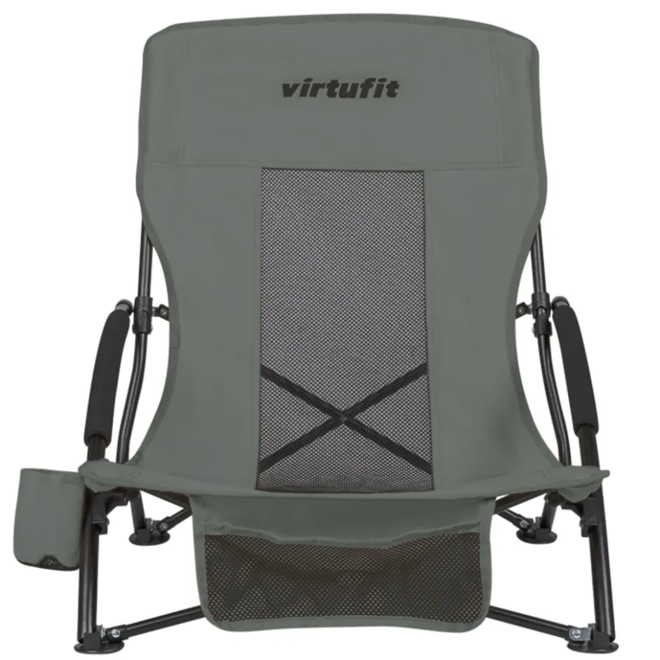 VirtuFit Opvouwbare Strandstoel< Buiten En Vrije Tijd