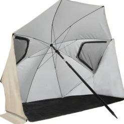 VirtuFit Premium Strandparasol Windscherm< Buiten En Vrije Tijd