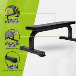 Vlakke Fitnessbank Trainingsbank|VirtuFit