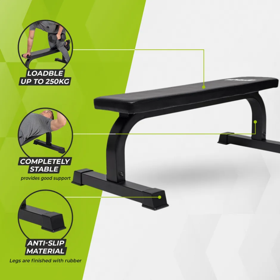 Vlakke Fitnessbank Trainingsbank|VirtuFit