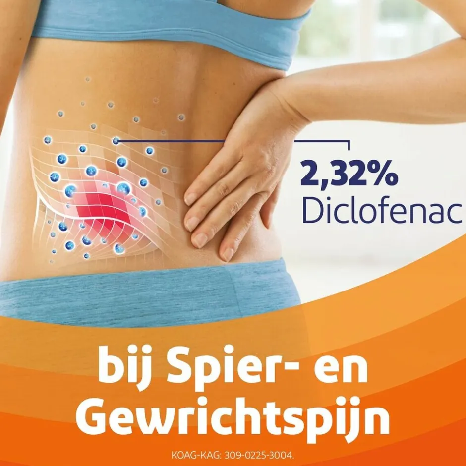 Voltaren Emulgel Extra Sterk 2,32% (diclofenac) Gel< Spieren En Gewrichten|Pijn