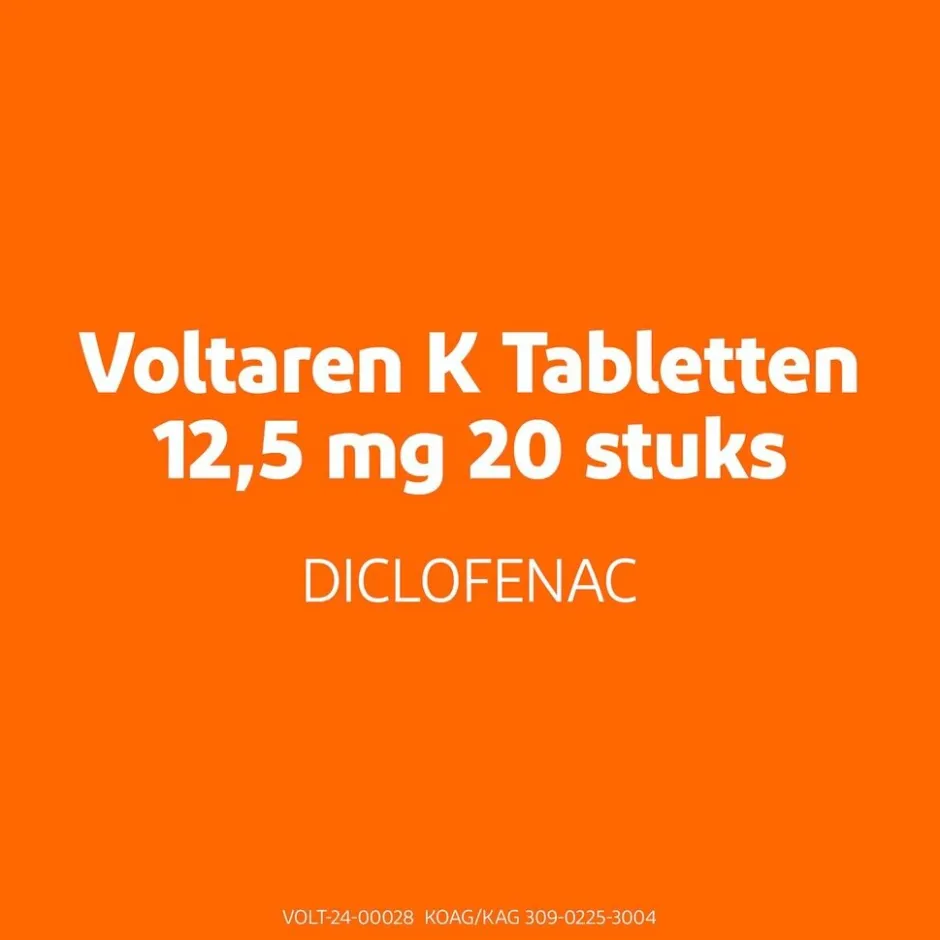 Voltaren K 12,5mg Diclofenac-Kalium Filmomhulde Tabletten< Pijn