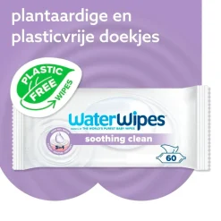 Waterwipes Soothing Clean Babydoekjes< Billendoekjes