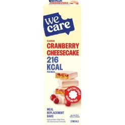 Cranberry Cheesecake Meal Replacement Bars|WeCare Online