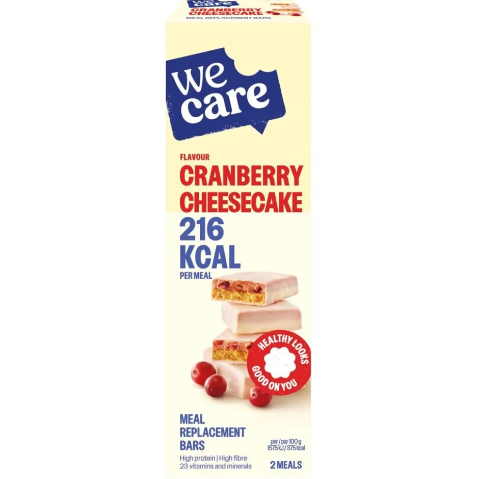 Cranberry Cheesecake Meal Replacement Bars|WeCare Online