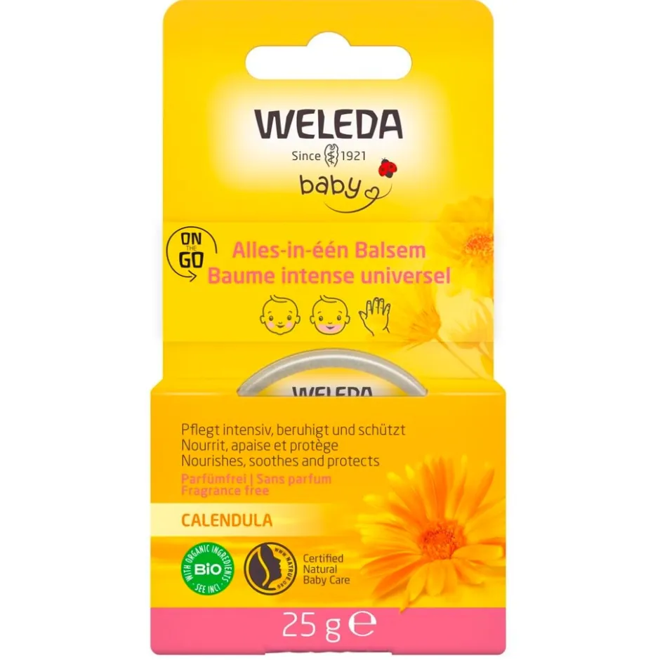 Weleda Baby Calendula Alles-in-één Balsem< Baby Huidverzorging