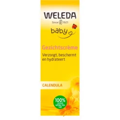 Weleda Baby Calendula Gezichtscrème< Baby Huidverzorging