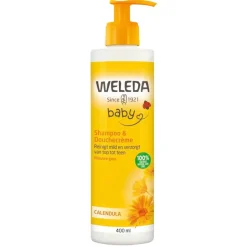 Weleda Baby Calendula Shampoo & Douchecrème< Baby Haarverzorging|Baby Bad- En Doucheverzorging