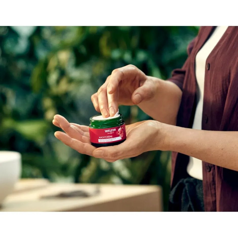 Granaatappel & Maca Verstevigende Nachtcrème|Weleda Discount