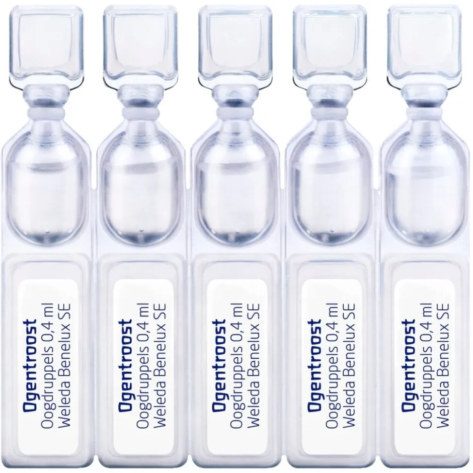 Weleda Ogentroost Oogdruppels Ampullen< Oogdruppels