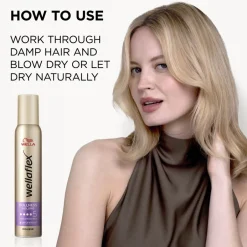Wella Fullness Volume Hold 5 Mousse|Wellaflex Clearance