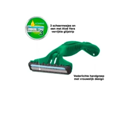 Wilkinson Sword Extra Essential 3 Sensitive Wegwerpscheermesjes<Heren Scheermesjes