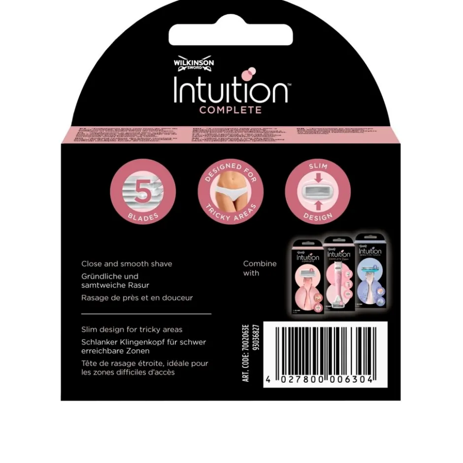 Wilkinson Sword Intuition Complete Navulmesjes<Heren Scheermesjes