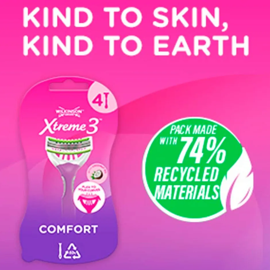Wilkinson Sword Xtreme3 Beauty Wegwerpscheermesjes<Heren Scheermesjes