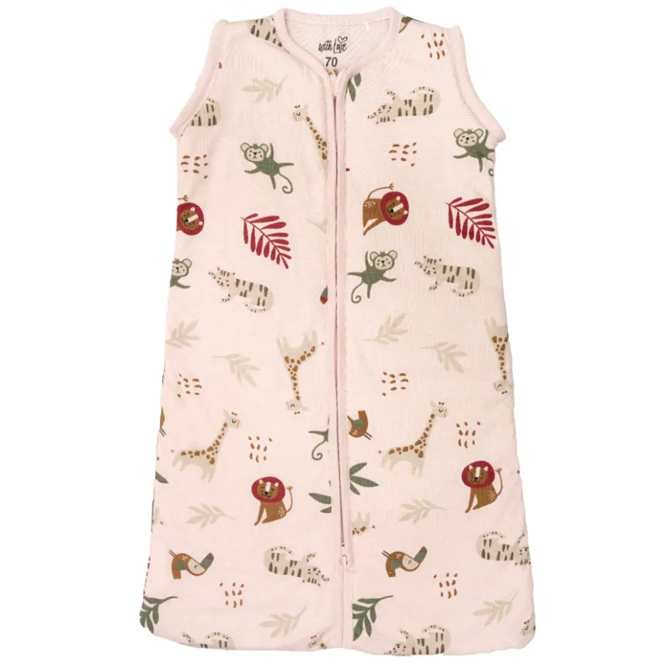With Love Jersey Animals Winter Slaapzak< Babyslaapzakken