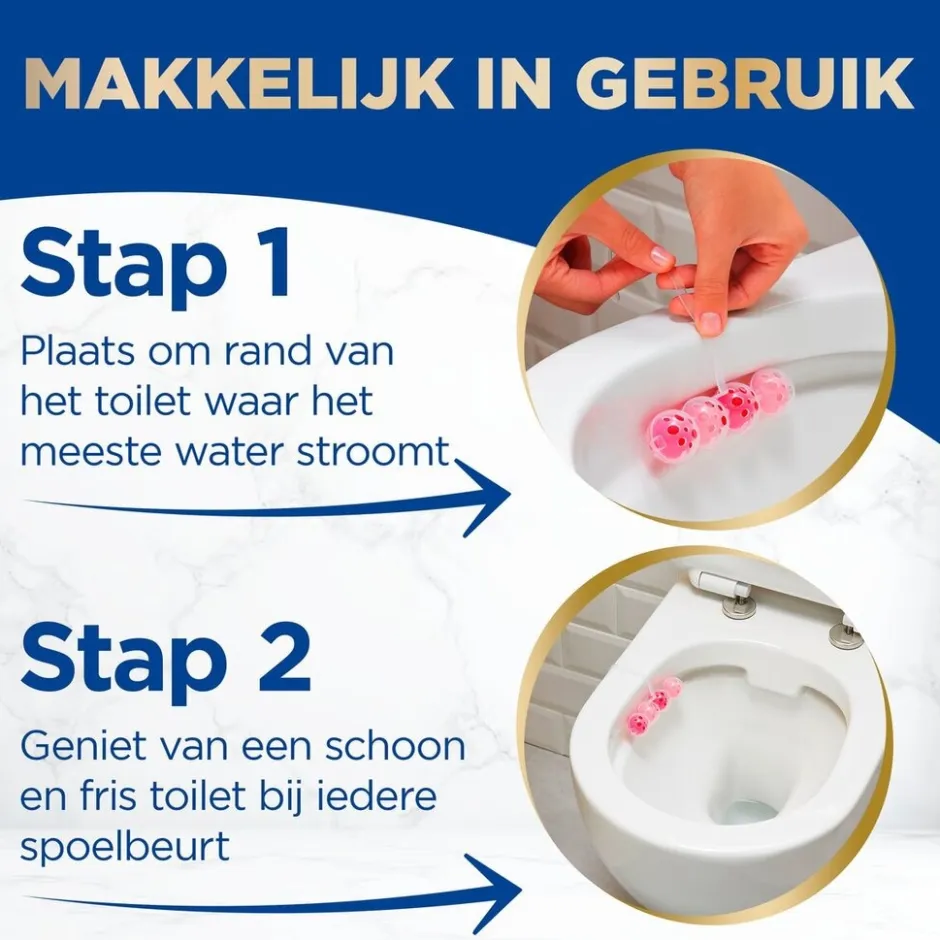 Witte Reus DeLuxe Delicate Magnolia Toiletblok< Toiletblokken