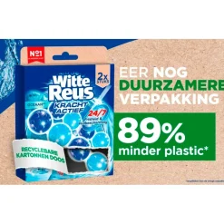 Witte Reus Kracht Actief Oceaan Toiletblok< Toiletblokken