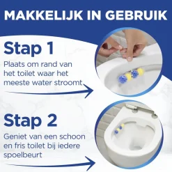 Kracht Actief Citrus Toiletblok|Witte Reus