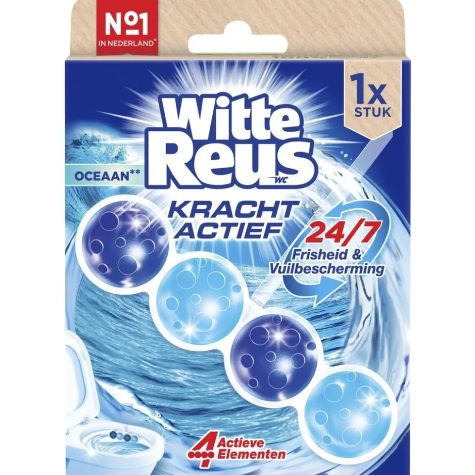 Kracht-Actief Oceaan Toiletblok|Witte Reus New