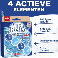 Kracht-Actief Oceaan Toiletblok|Witte Reus New