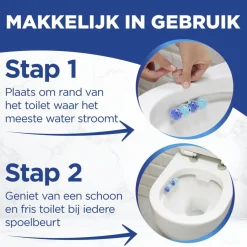 Kracht-Actief Oceaan Toiletblok|Witte Reus New