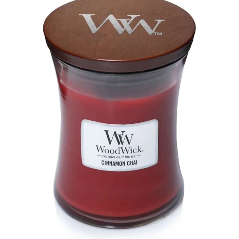 geurkaarsen Cinnamon Chai|Woodwick Hot