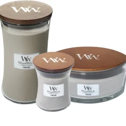 Woodwick geurkaarsen Fireside< Woonaccessoires