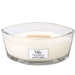 geurkaarsen White Tea & Jasmine|Woodwick Sale