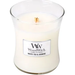 geurkaarsen White Tea & Jasmine|Woodwick Online