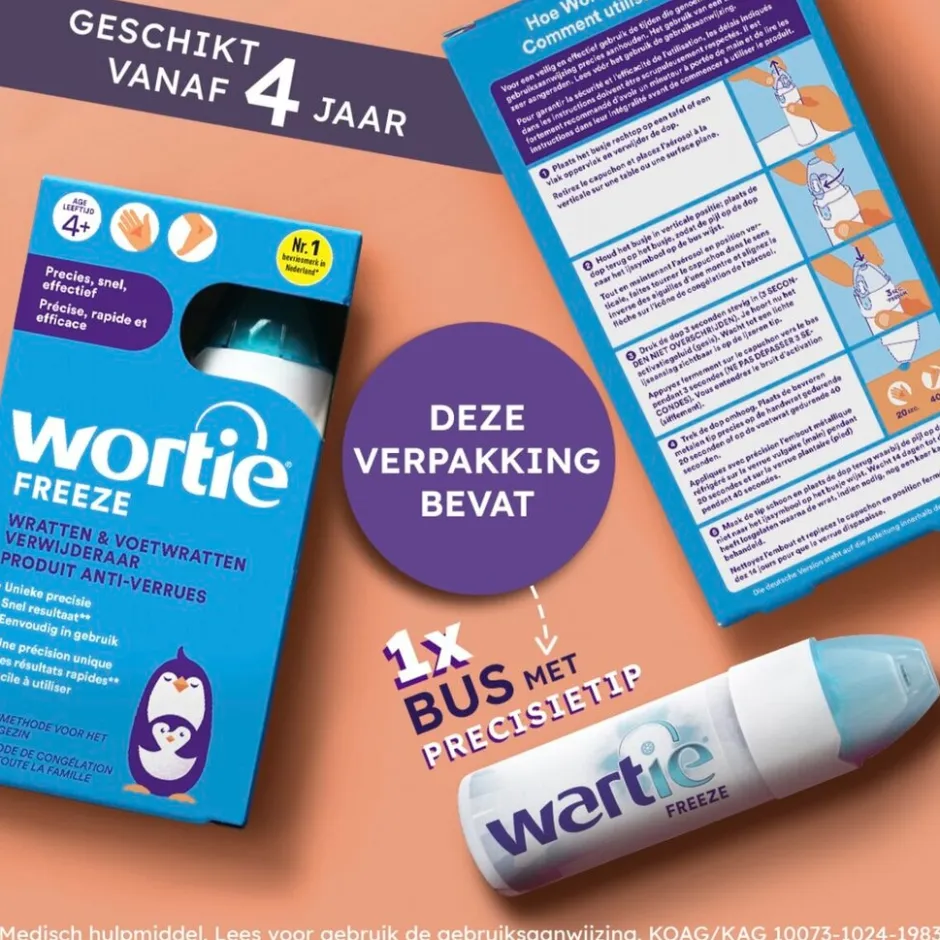 Freeze Wrattenverwijderaar|Wortie Outlet