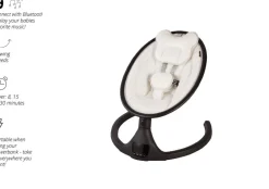 X Adventure Elektrische Wipstoel Rocco Teddy Cream< Wipstoeltjes
