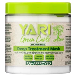 Yari Green Curls Deep Treatment Mask< Haarmasker