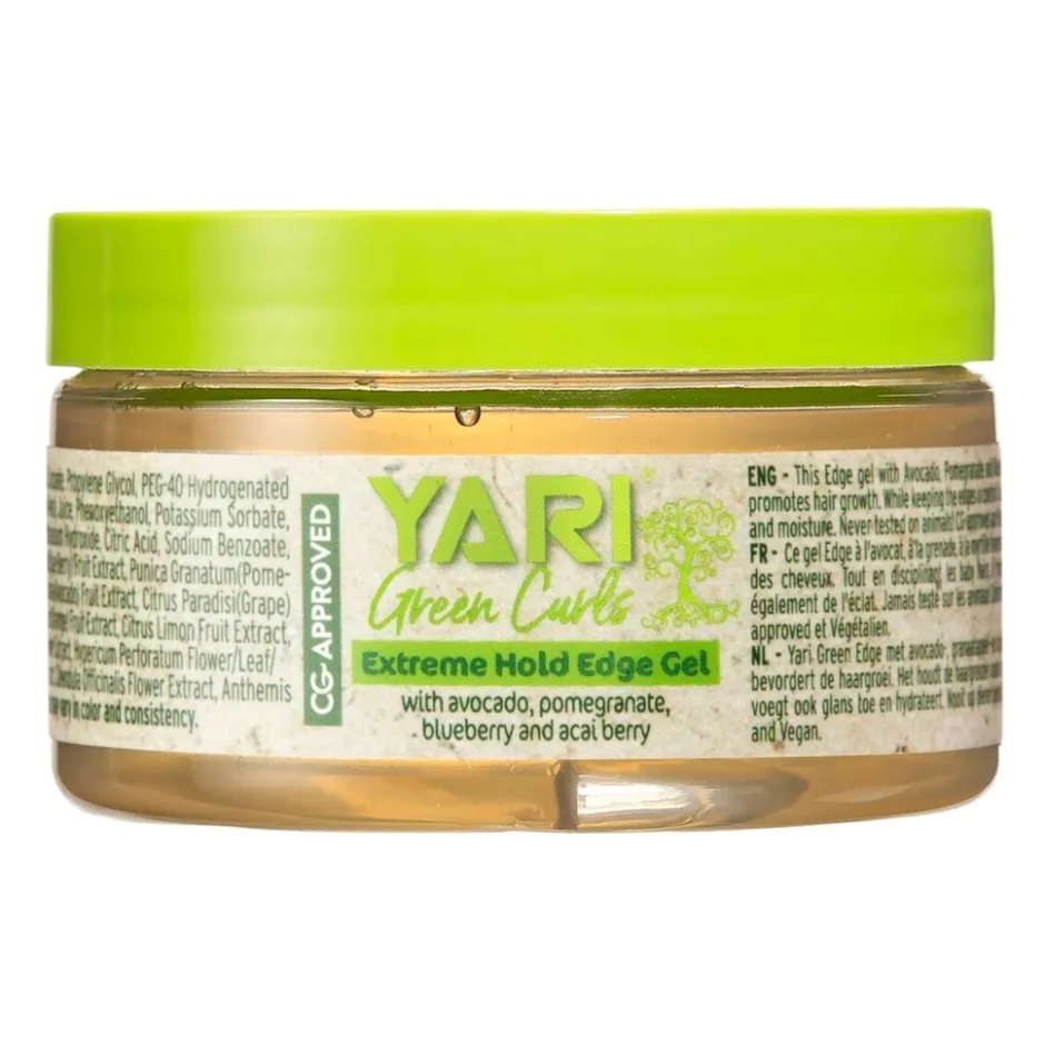 Yari Green Curls Extreme Hold Edge Gel< Haargel