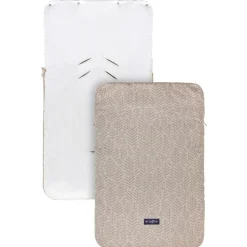 Zaffiro Beige Leaves Basic 5-in-1 Voetenzak< Kinderwagenaccessoires
