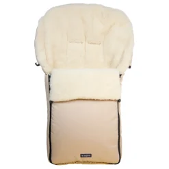 Zaffiro Wol Beige Universele Afritsbare Voetenzak< Kinderwagenaccessoires