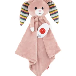 Zazu Becky het Konijn Heartbeat Knuffeldoekje< Grijp- En Bijtspeelgoed|Interactief Speelgoed