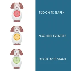 Zazu Davy the Dog Roze Slaaptrainer en Kinderwekker< Baby Elektronica|Slaaptrainers