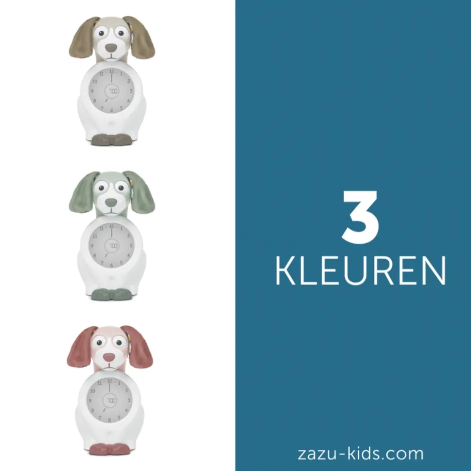 Zazu Davy the Dog Roze Slaaptrainer en Kinderwekker< Baby Elektronica|Slaaptrainers