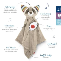 Robin de Wasbeer Heartbeat Knuffeldoekje|Zazu Outlet