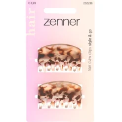Haarklem met Panterprint|Zenner Clearance