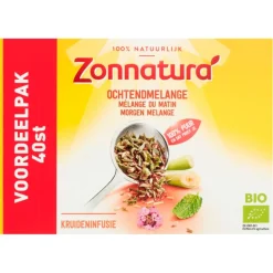 Zonnatura Ochtendmelange Kruideninfusie< Thee